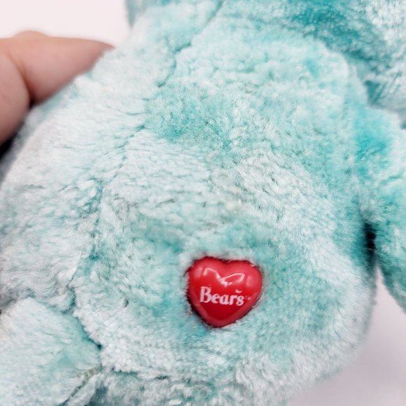 Care Bears Charmers Bedtime Bear Jewel Nose Moon & Star Belly Badge Series 2 8" - Picture 6 of 8